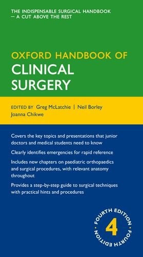 Oxford Handbook of Clinical Surgery 4th Ed