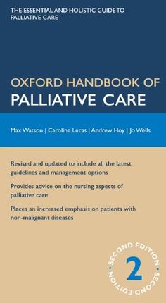 Oxford Handbook of Palliative Care 2nd Ed