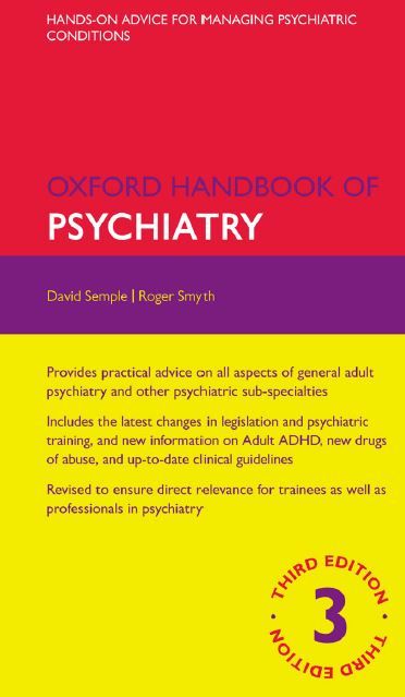 Oxford Handbook of Psychiatry 3rd Ed