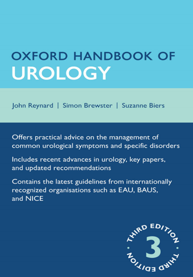 Oxford Handbook of Urology 3rd Ed