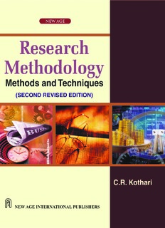 Research Methodology: Methods and Techniques