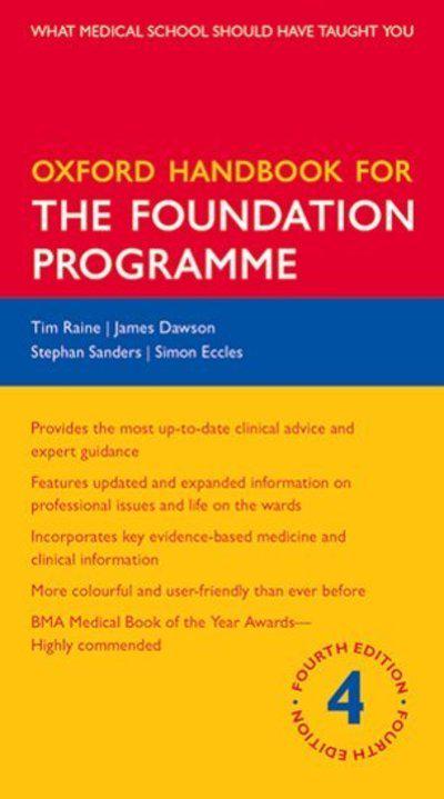 Oxford Handbook for the Foundation Programme 4th Ed
